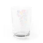 紅型キジムナー工房・コトリンチュの 紅型柄(枝垂れ桜) Water Glass :back