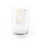 MY LUCK IS COMING.の丑寅ンプ Water Glass :back
