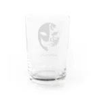 モ字化けの陰陽 Water Glass :back