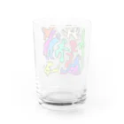 ユウユウオブジサンのハスダクリーチャー002 Water Glass :back