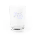 呑みすぎて水の呑みすぎて水(蛇目) Water Glass :back