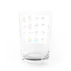 米ちゃんの米ちゃん ぼくがたくさんしりーず Water Glass :back