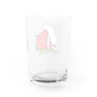 ケーキ屋さんのケーキ屋さんとイチゴ Water Glass :back