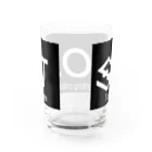 IOST_Supporter_CharityのIOST ロゴ+  Water Glass :back