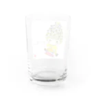 Art & Voice Energy Therapy コナネノネの松ぼっくん Water Glass :back