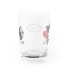 BuhiBuhiBooのぶぶちゃんとぶぶちゃん Water Glass :back