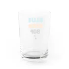 Enjoy Ｍusic Apparels♪のBLUE BEER BOP♪ Water Glass :back