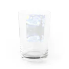030のゴッホ＠星月夜 Water Glass :back