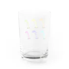 なつ@GREEN＊GREENの常連の人のへんないきもの Water Glass :back