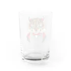 八ッ尾光輪の黄寅　KITORA Water Glass :back