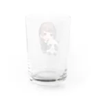 ゆいぱんちゃん🐼のおんなのことぱんだ Water Glass :back