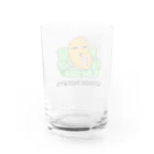 メルローズファクトリーの【おもしろ英語】カウチポテト Water Glass :back