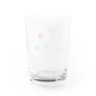 悠芽のひとでがたくさん Water Glass :back