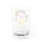 panda_no_kodomoの英才教育 Water Glass :back