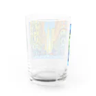 GALLERY misutawoのニューヨーク フルトンストリートの朝 Water Glass :back