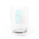 マメルリハグッズショップのマメルリハのまめた Water Glass :back