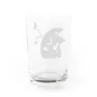 犬かもなのと猫のはずのてへ☆ Water Glass :back