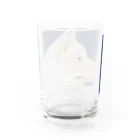 カンノユカの秋田犬のケンシロウ Water Glass :back