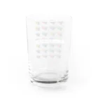 itsumokotsumoの虹色CHAINSAW Water Glass :back
