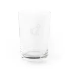 AGJP(ワンポイントアニマルショップ)のバイカラーなねこ Water Glass :back