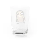 須田ふくろうのふくろうによるふくろうのアイテム Water Glass :back