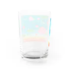 モタッティの庭の雲つきぬけて空めざす夢 Water Glass :back