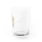 イラスト MONYAAT のCT08ol ぽめるはポメラニアンＡ Water Glass :back