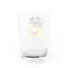 ありがとうの森の笑福開運　ニャンキュー Water Glass :back