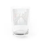unepe部屋の大阪の街と道頓堀 Water Glass :back