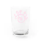 ビニールハウスの片瞑り(カタツムリ) Water Glass :back