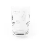 yamaguma23-2のねこねこマグ Water Glass :back