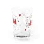 MIKAERUの爬虫類のお菓子屋さん Water Glass :back