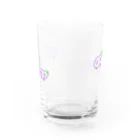 情緒の喜怒哀楽ナス Water Glass :back