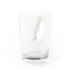 LalaHangeulのRockhopper penguin　(イワトビペンギン) Water Glass :back