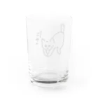 ののの猫屋敷の【きゃっち】 Water Glass :back