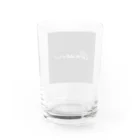 温泉グッズ@ブーさんとキリンの生活のOnsen（square） Water Glass :back