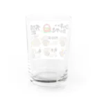 アトリエロッキーグッズのお店のロッキーのたい焼きメニュー Water Glass :back