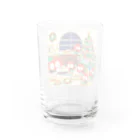 りんごくんのおみせの12月のりんごくん Water Glass :back