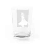 夏目 律の徒桜 Water Glass :back