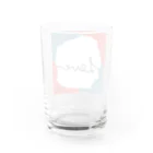TRUNK siteのLove 2022 Water Glass :back