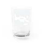 おかおかおかかののとじまイルカ Water Glass :back