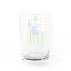 ao麻呂のしょっぷのセイザノネズミ Water Glass :back