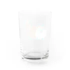 うなのご立腹ポメラニアン Water Glass :back