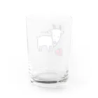 Andiamoの本命（メェ） Water Glass :back