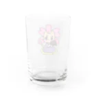 まぁるいせかいのレトロさくらにゃんこ Water Glass :back