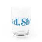 星男プロダクションの清水くるみ個展「She is naked.」グラス Water Glass :back