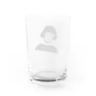 のほほん舎のはらへりぼぶおじさんグラス Water Glass :back