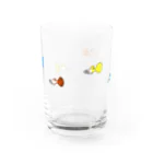 よなよなこうもりのグッピー Water Glass :back