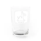 おかしやの隔離されたらくだくん Water Glass :back