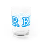 きくのらくがきのBLOGGER きく Water Glass :back